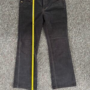 Polo by Ralph Lauren womens Dark Gray Bootcut Y2K Jeans